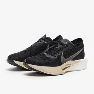 Nike Black and Gold Vaporfly 3